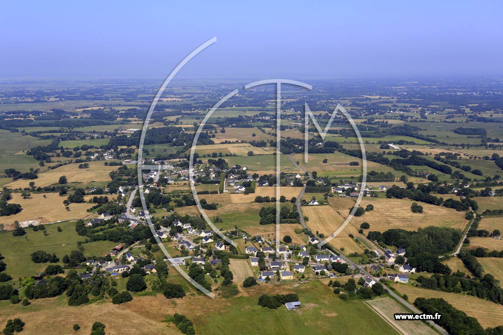 Photo arienne de Besne (Le Gros Chne)