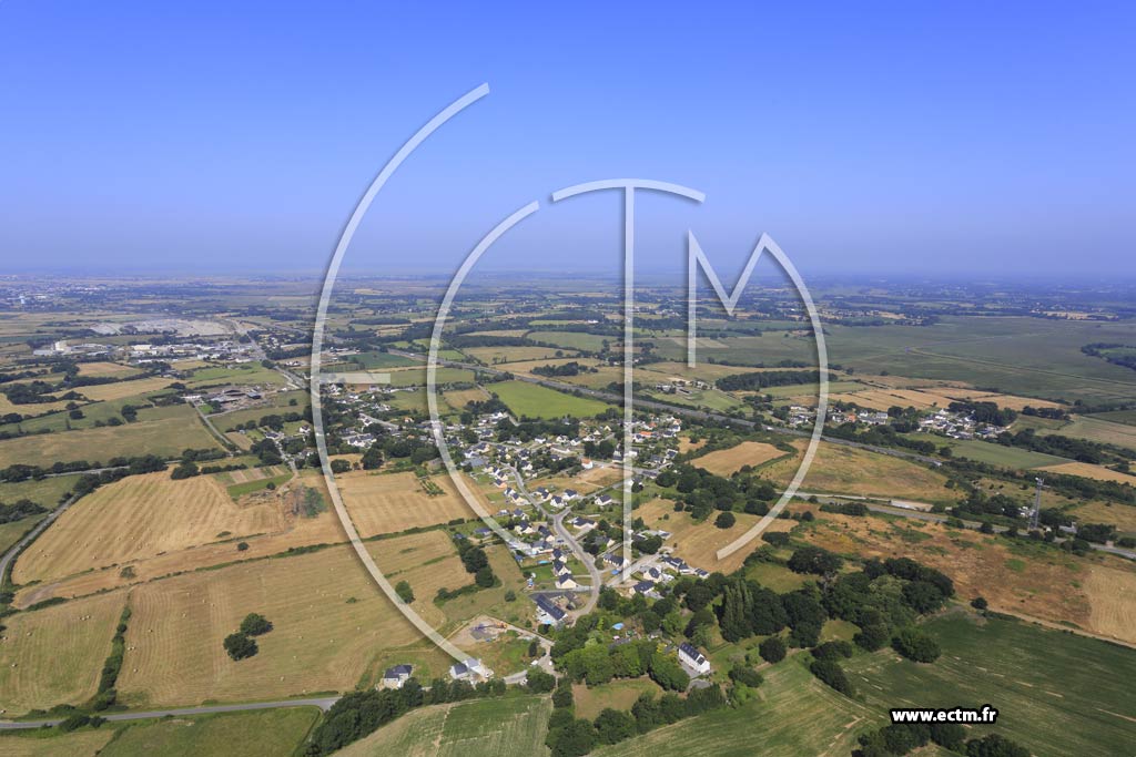 Photo arienne de Donges (La Censie)