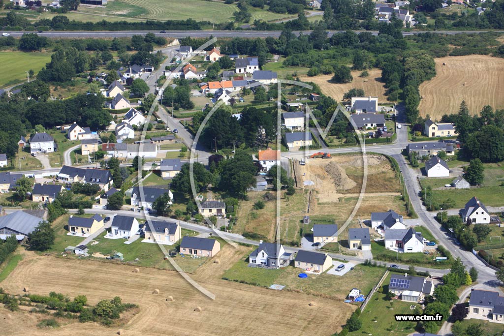 Photo arienne de Donges (La Censie)
