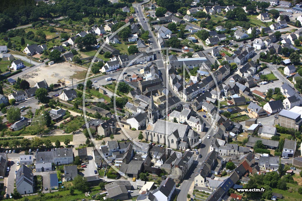 Photo arienne de La Chapelle-des-Marais