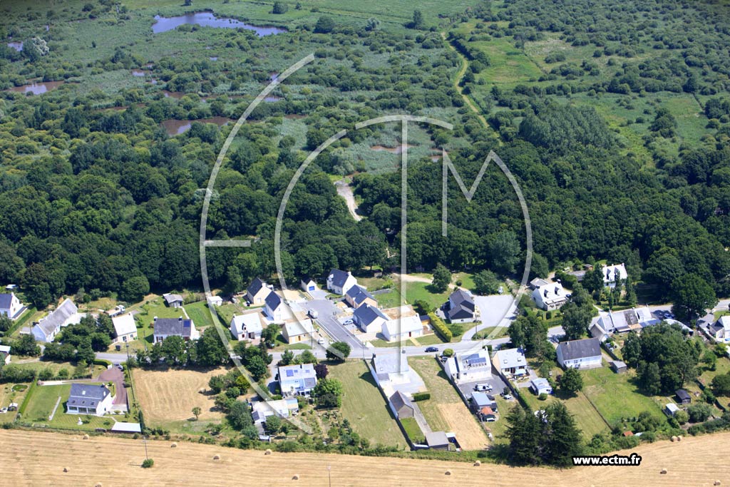 Photo arienne de La Chapelle-des-Marais (Camer)