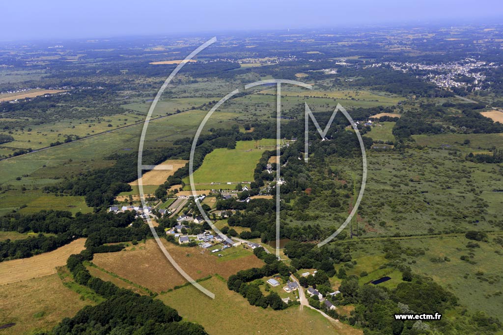 Photo arienne de La Chapelle-des-Marais (Qubitre)