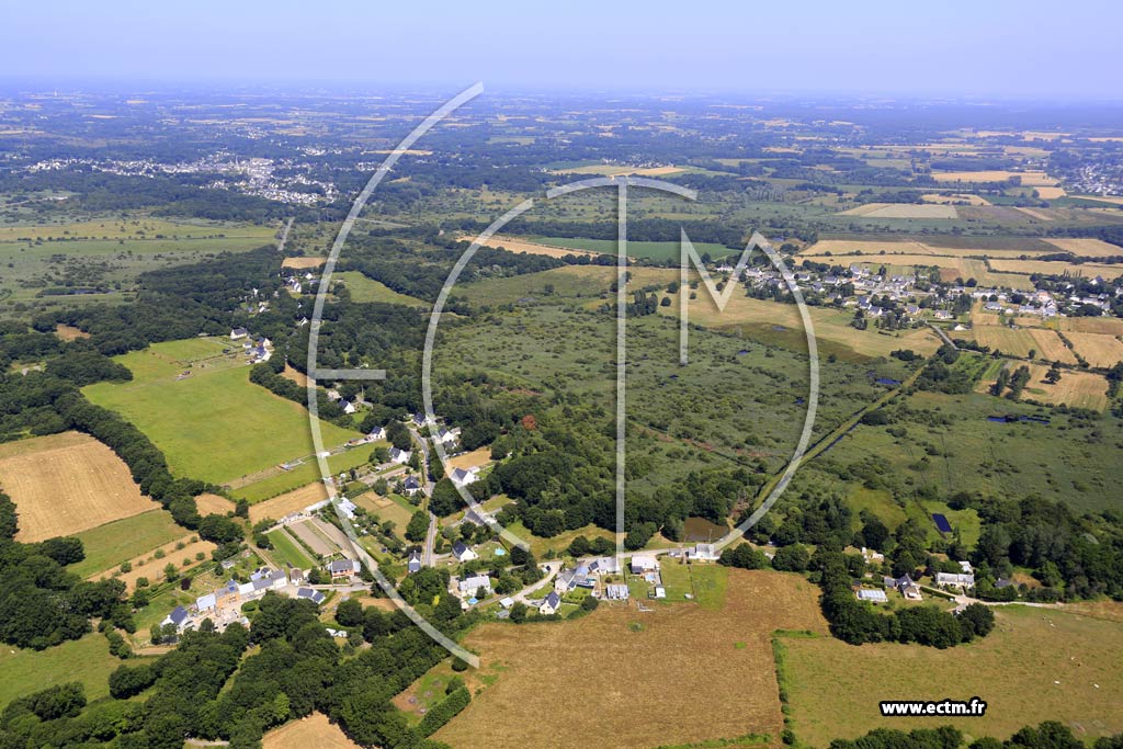 Photo arienne de La Chapelle-des-Marais (Qubitre)