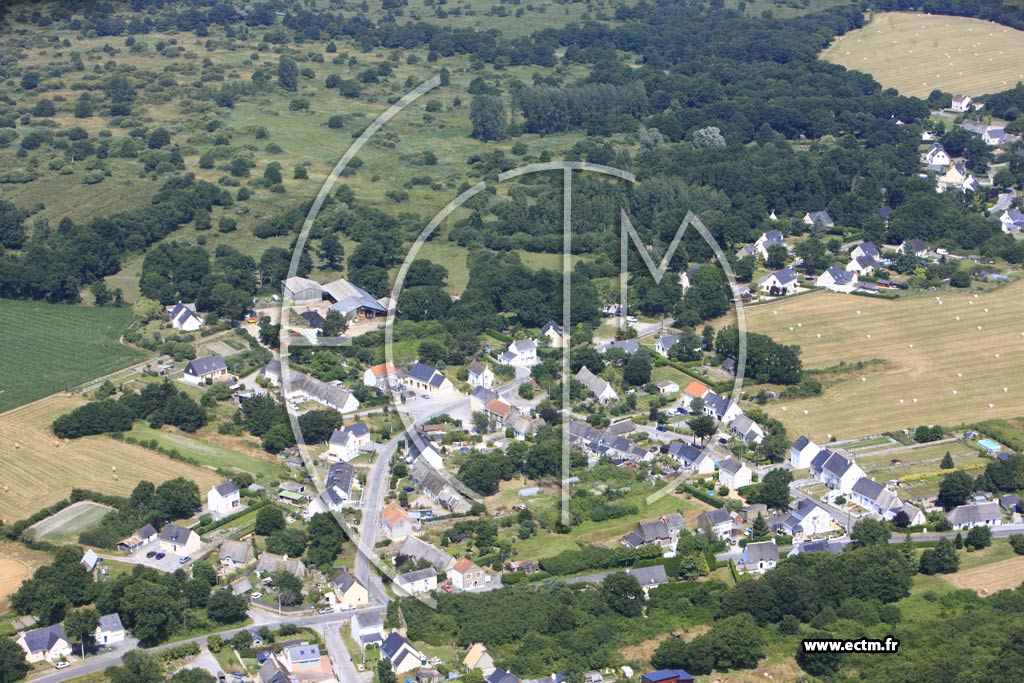 Photo arienne de La Chapelle-des-Marais (Ranretz)