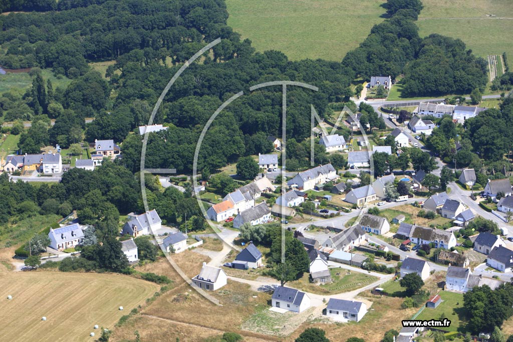Photo arienne de La Chapelle-des-Marais (Ranretz)