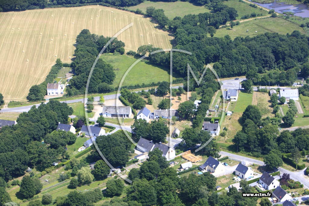 Photo arienne de La Chapelle-des-Marais (Ranretz)