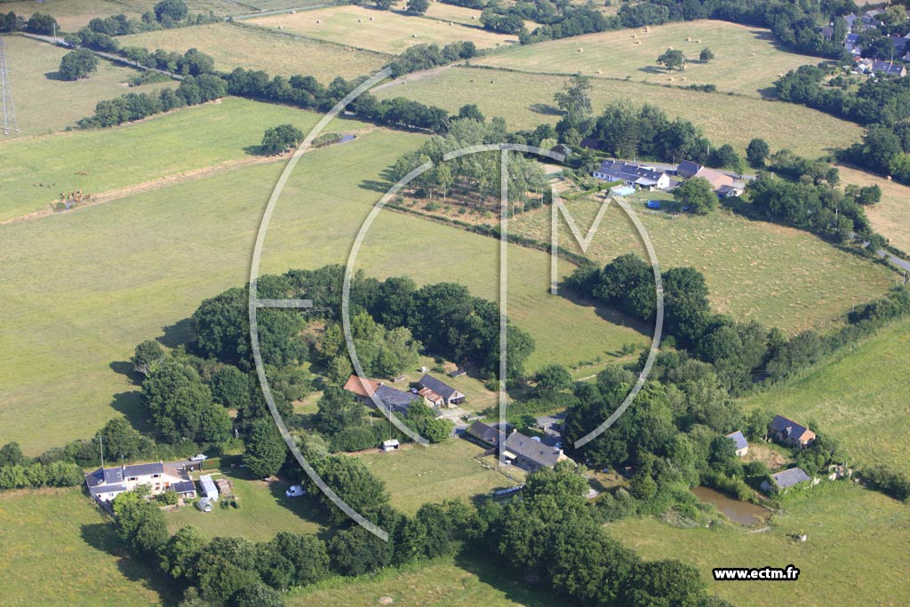 Photo arienne de La Chapelle-Launay (La Guyonnire)