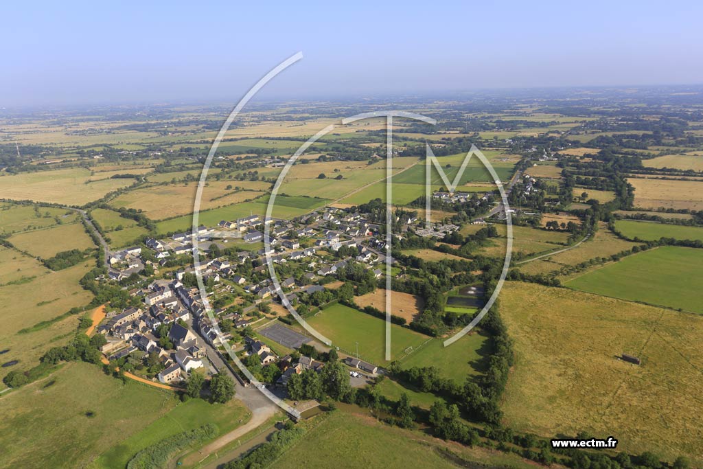 Photo arienne de Lavau-sur-Loire