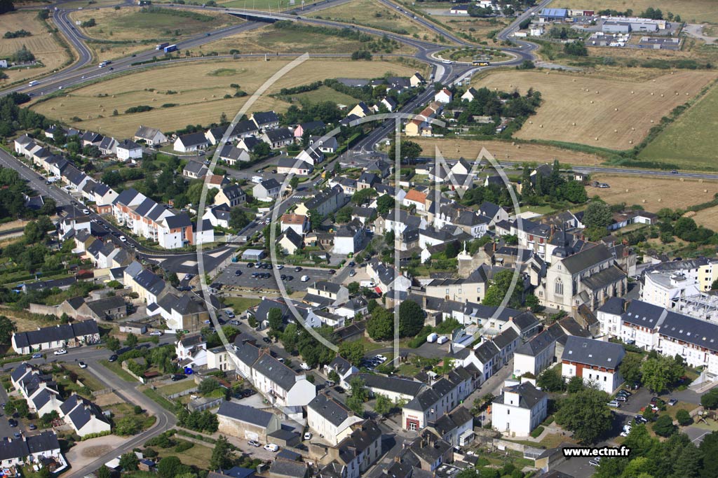 Photo arienne de Montoir-de-Bretagne