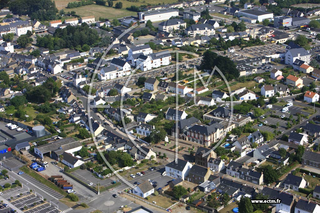 Photo arienne de Montoir-de-Bretagne