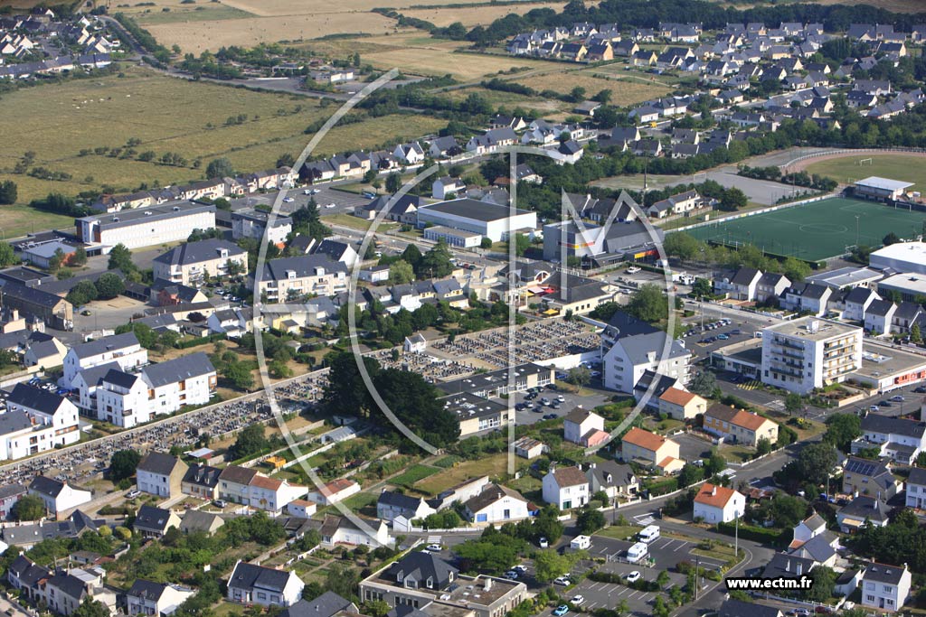 Photo arienne de Montoir-de-Bretagne