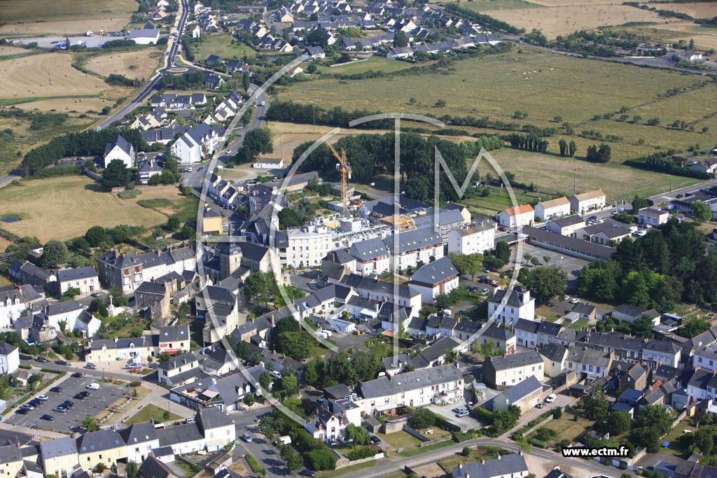 Photo arienne de Montoir-de-Bretagne