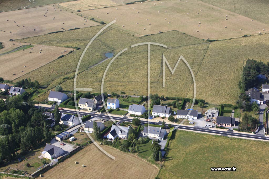 Photo arienne de Montoir-de-Bretagne (Gris)