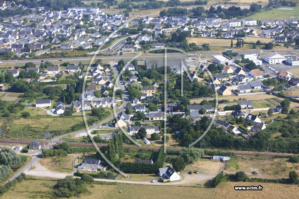 Photo arienne de Montoir-de-Bretagne (La Rame)