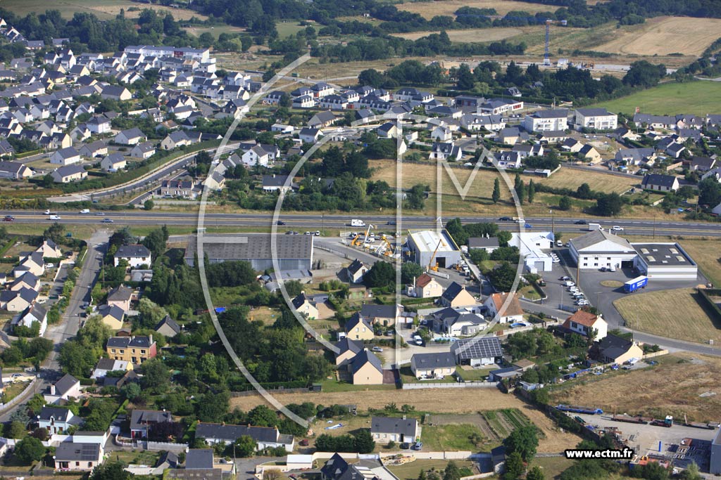 Photo arienne de Montoir-de-Bretagne (La Rame)