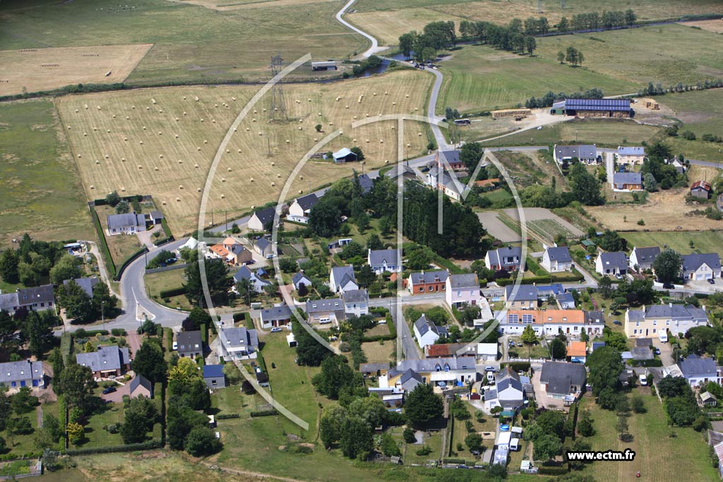 Photo arienne de Montoir-de-Bretagne (Lonc)