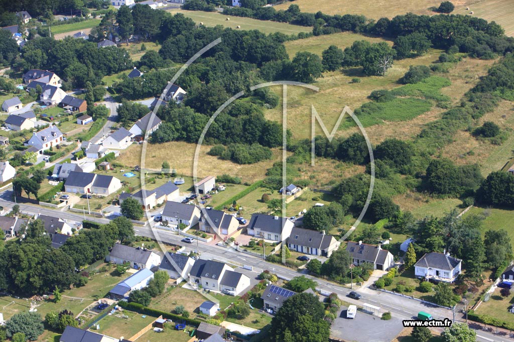 Photo arienne de Prinquiau (Haut Chemin)