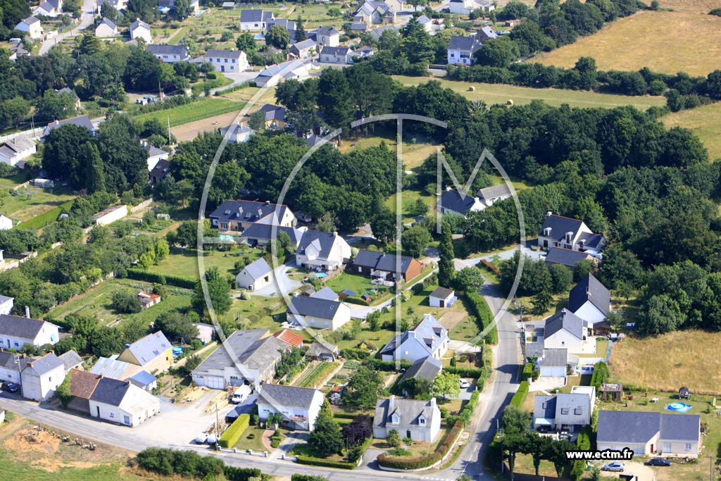 Photo arienne de Prinquiau (Haut Chemin)