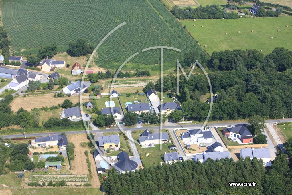 Photo arienne de Prinquiau (Villeneuve)