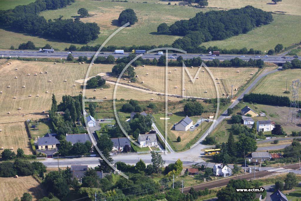 Photo arienne de Prinquiau (Villeneuve)