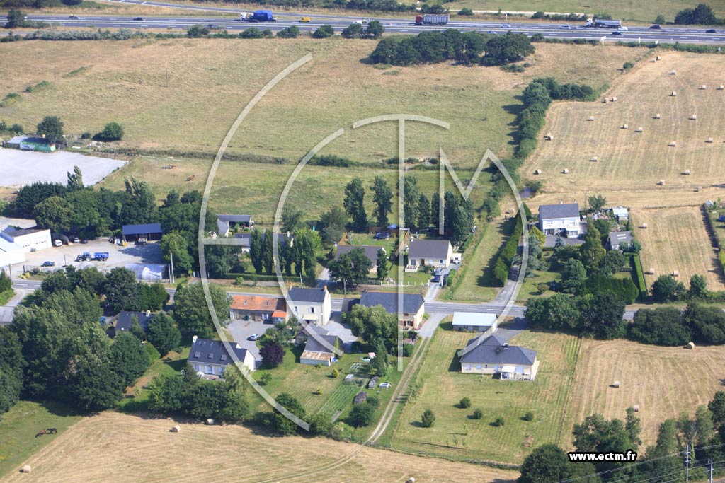 Photo arienne de Prinquiau (Villeneuve)