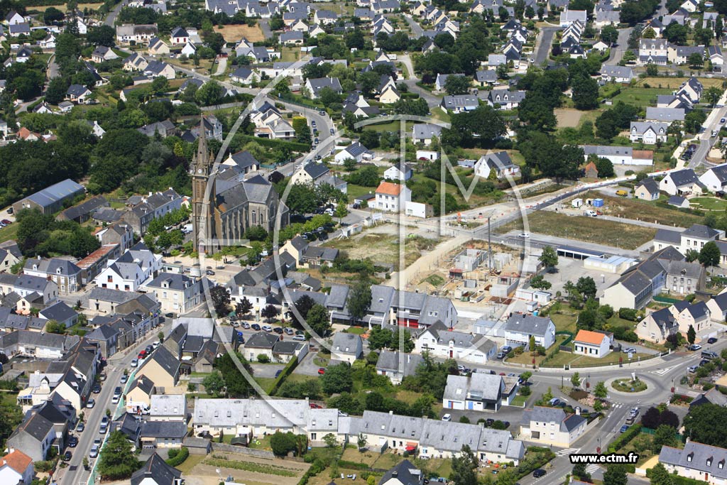 Photo arienne de Saint-Andr-des-Eaux