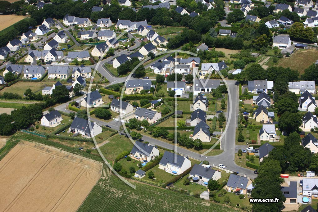 Photo arienne de Saint-Andr-des-Eaux
