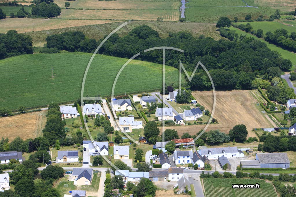 Photo arienne de Saint-Andr-des-Eaux (La Maison neuve)