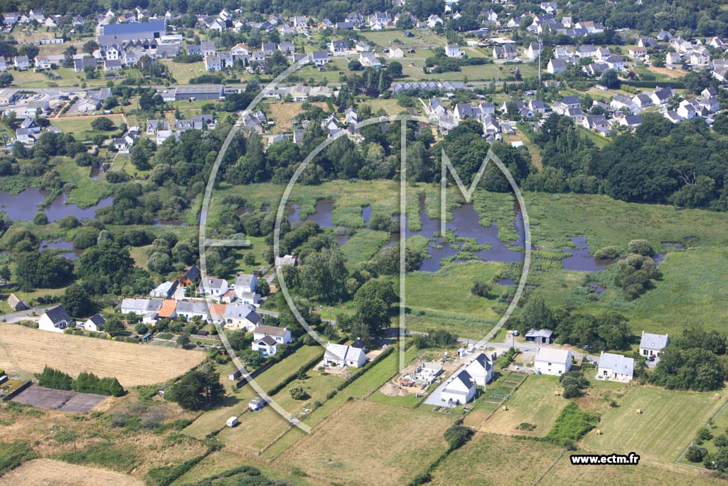 Photo arienne de Saint-Joachim (Ile d'Aignac)