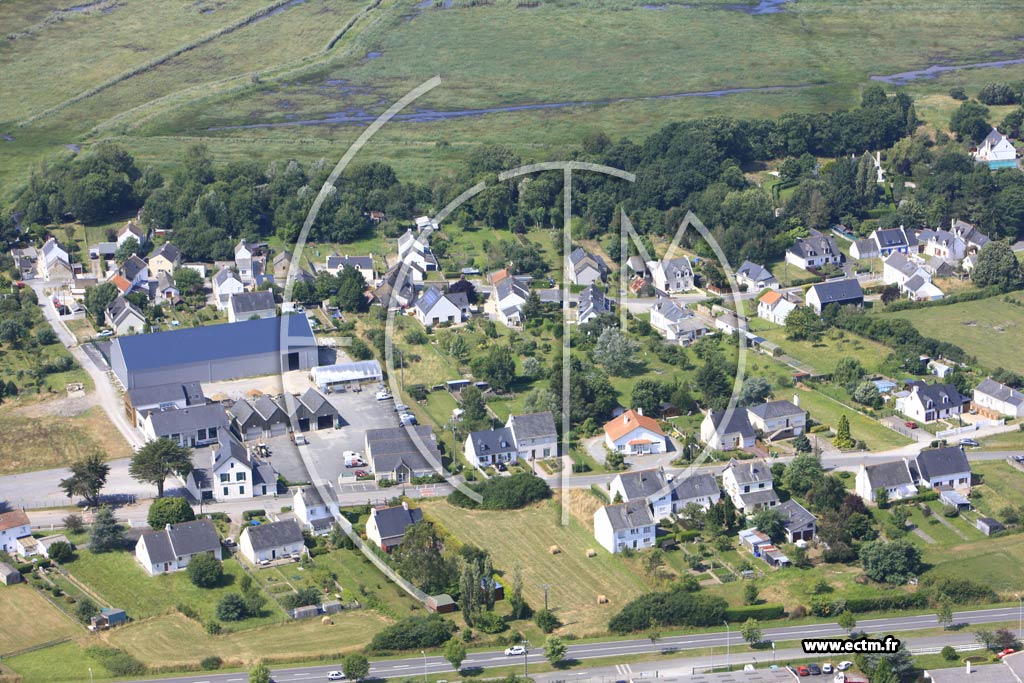 Photo arienne de Saint-Joachim (Ile d'Aignac)