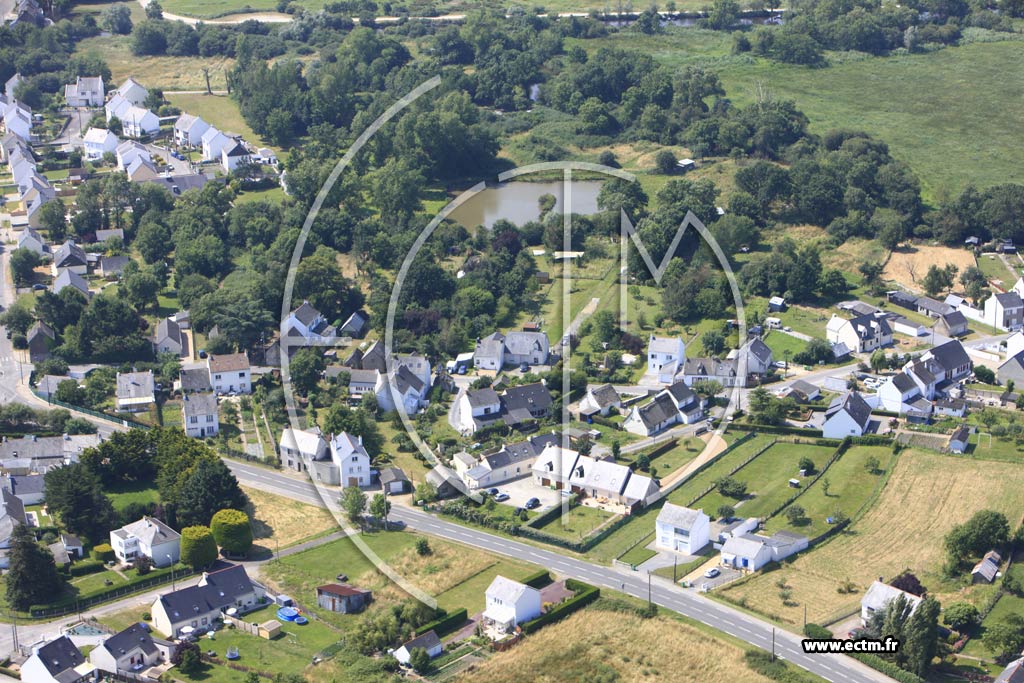 Photo arienne de Saint-Joachim (Ile d'Aignac)