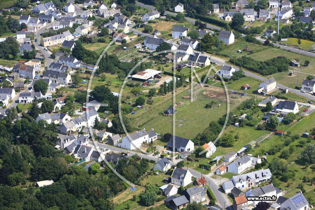 Photo arienne de Saint-Joachim (Ile d'Aignac)