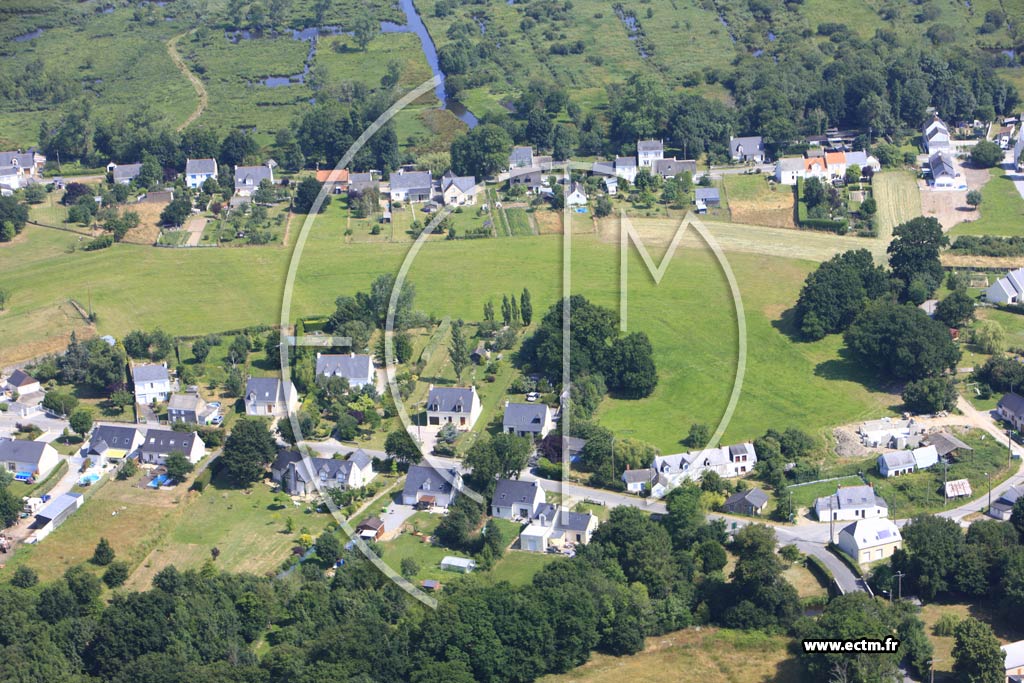 Photo arienne de Saint-Joachim (Ile de Bais)