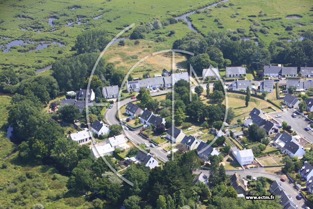 Photo arienne de Saint-Joachim (Ile de Brcun)