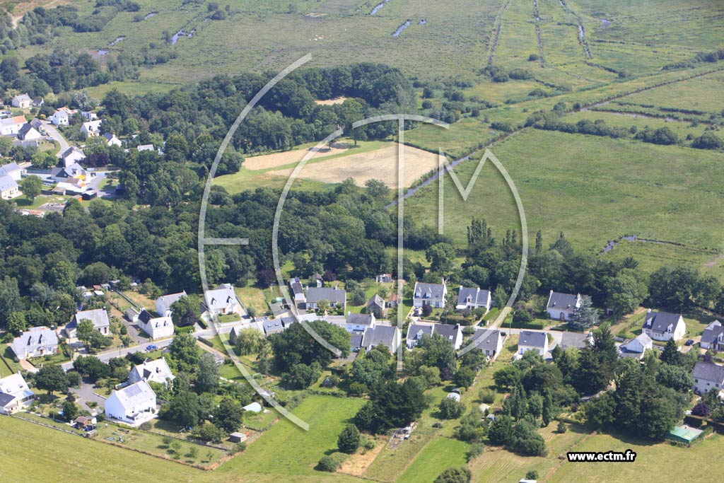Photo arienne de Saint-Joachim (Ile de Mnac)