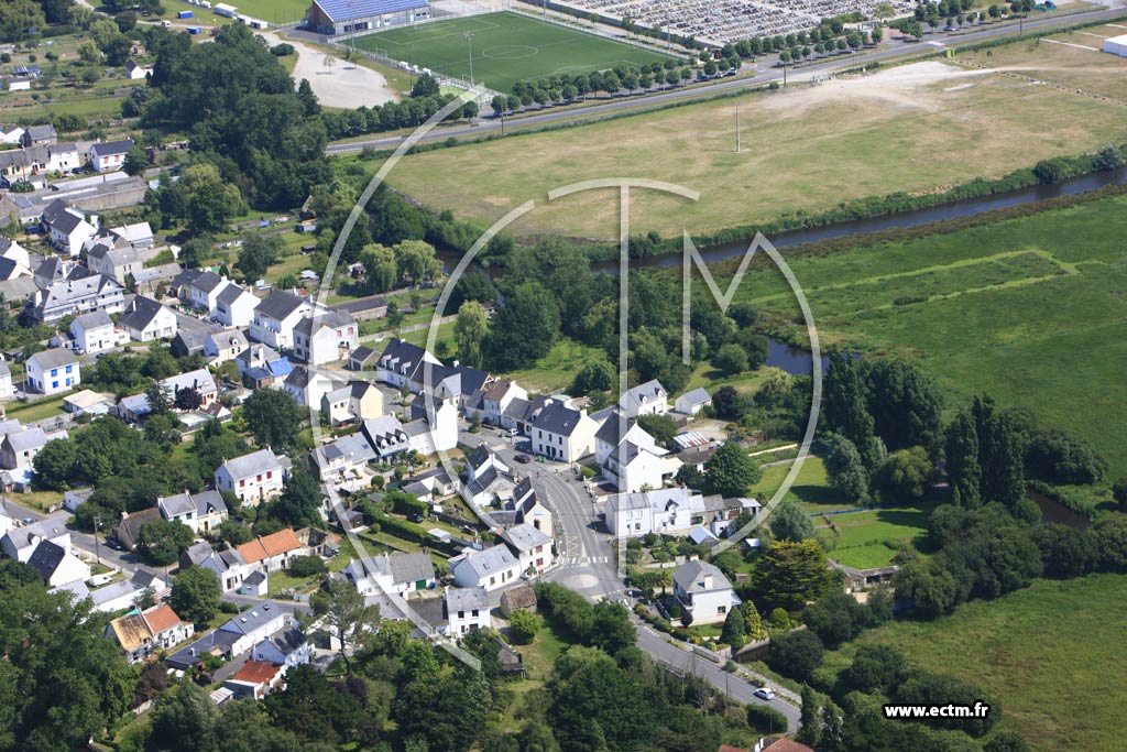 Photo arienne de Saint-Joachim (Ile de Pendille)
