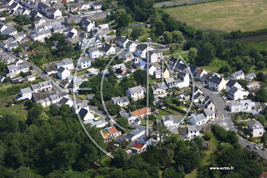 Photo arienne de Saint-Joachim (Ile de Pendille)