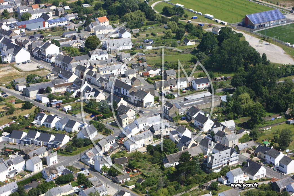Photo arienne de Saint-Joachim (Ile de Pendille)