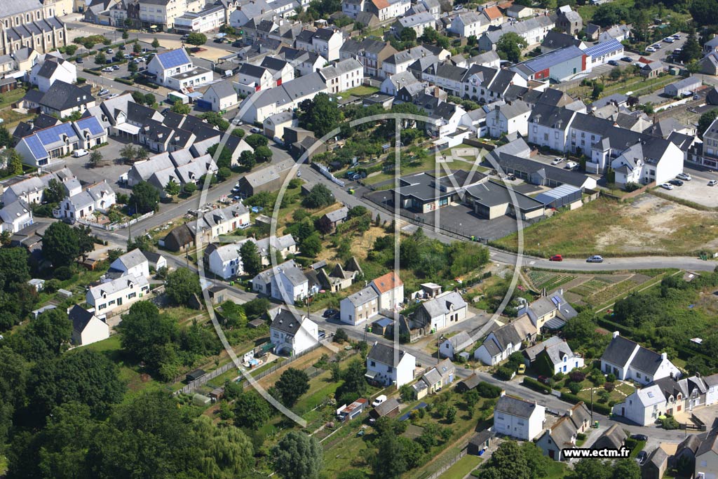 Photo arienne de Saint-Joachim (Ile de Pendille)