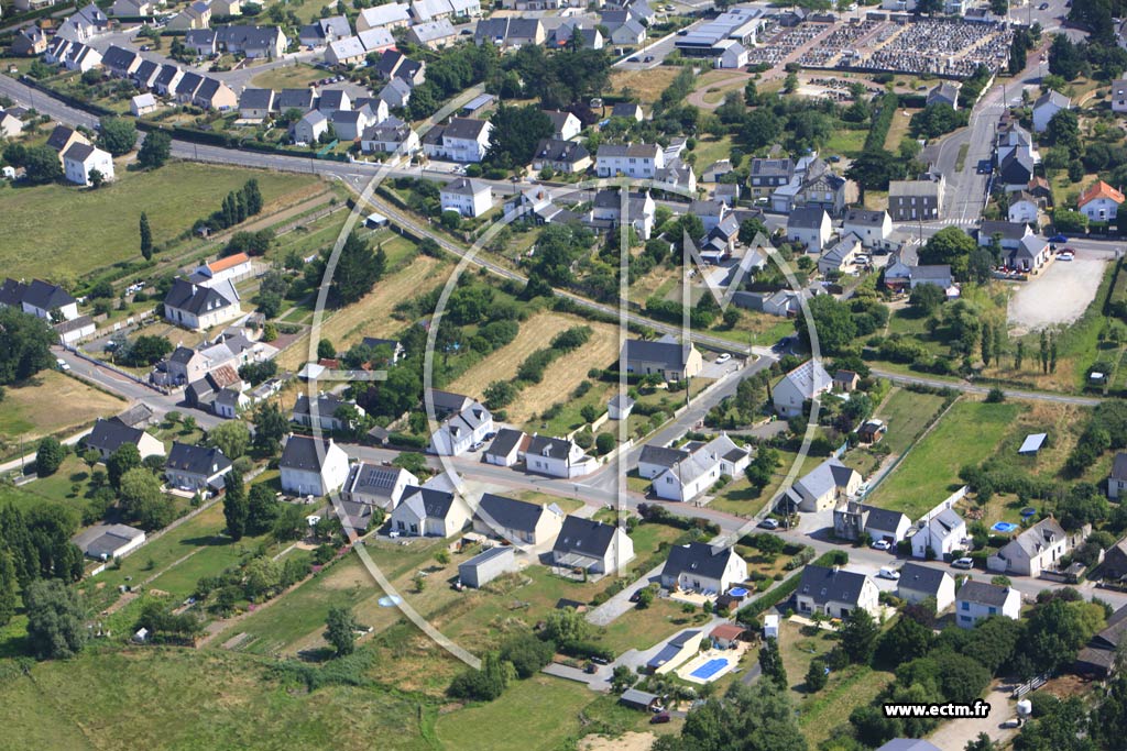 Photo arienne de Saint-Malo-de-Guersac (Centre)