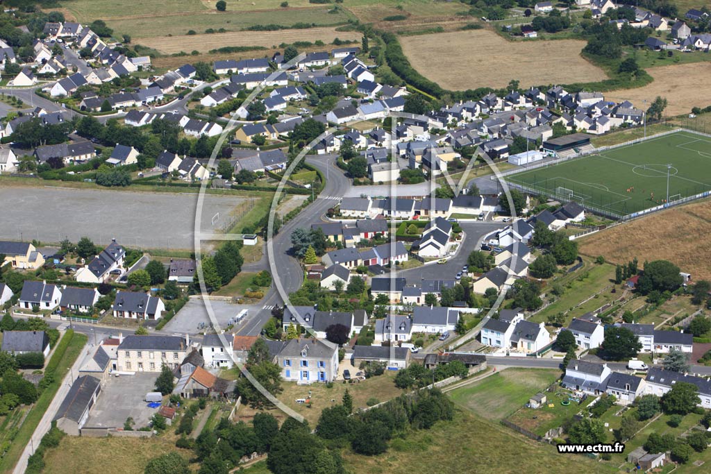 Photo arienne de Saint-Malo-de-Guersac (Centre)