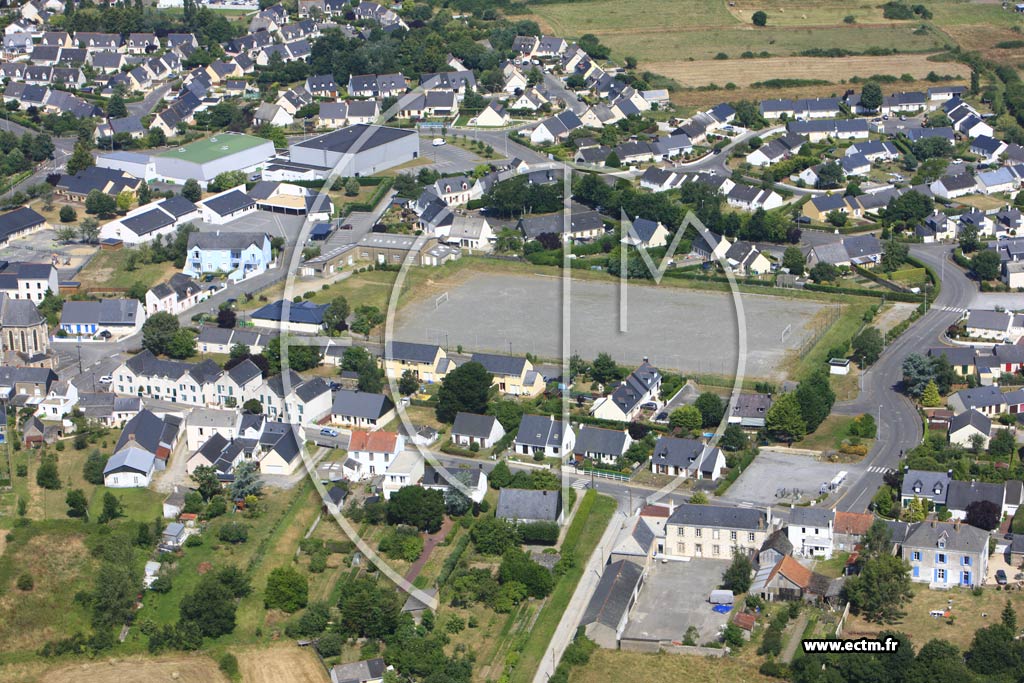 Photo arienne de Saint-Malo-de-Guersac (Centre)