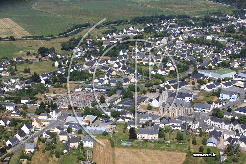 Photo arienne de Saint-Malo-de-Guersac (Centre)