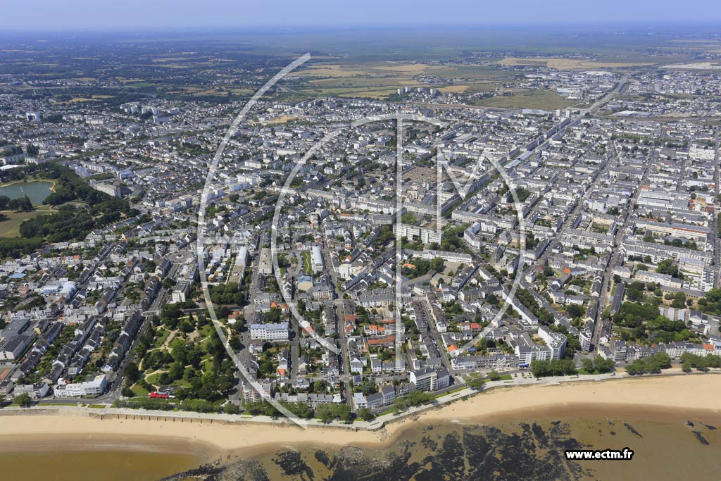 Photo arienne de Saint-Nazaire