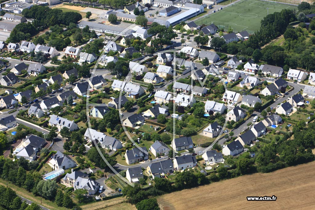 Photo arienne de Saint-Nazaire (Bois Jolland)