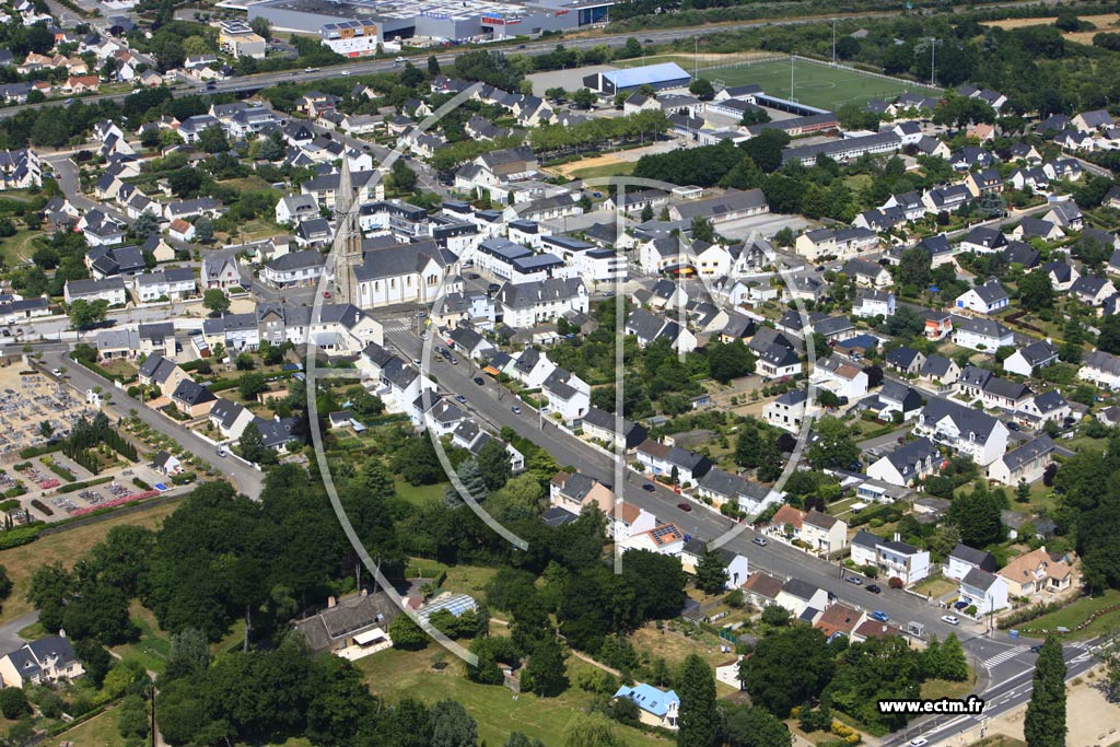Photo arienne de Saint-Nazaire (Bois Jolland)