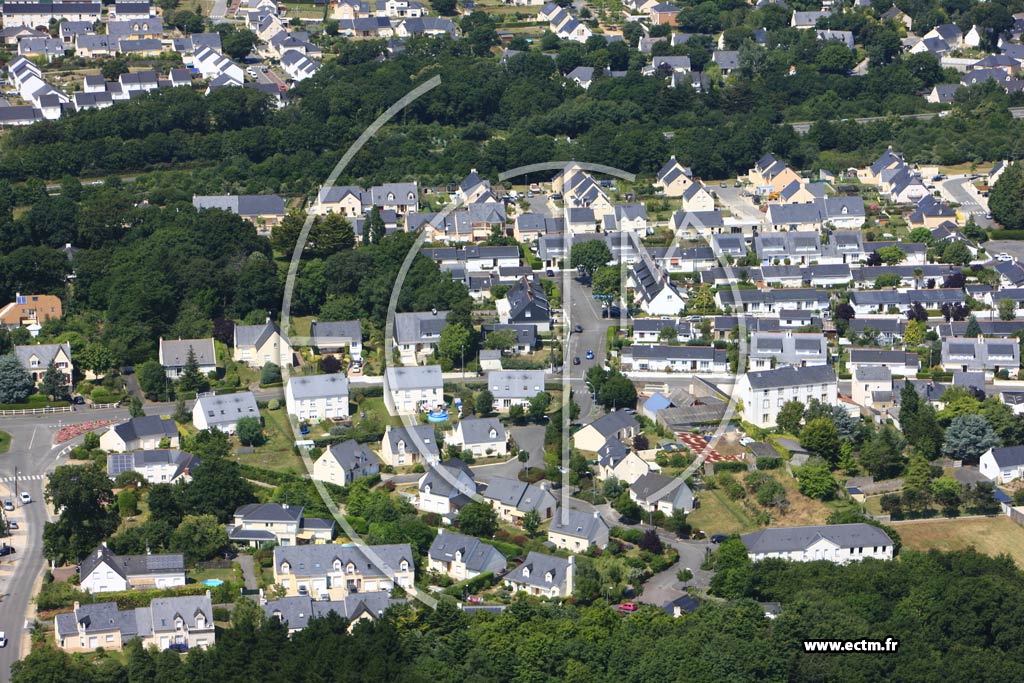 Photo arienne de Saint-Nazaire (Bois Jolland)