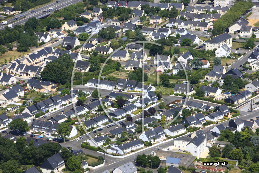 Photo arienne de Saint-Nazaire (Bois Jolland)