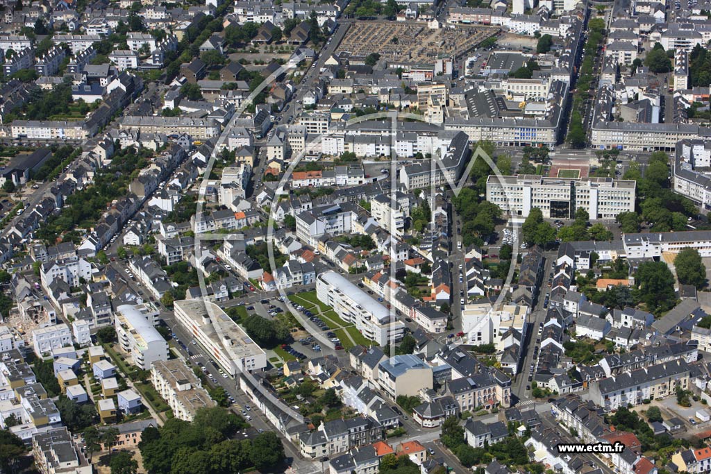 Photo arienne de Saint-Nazaire (Centre)