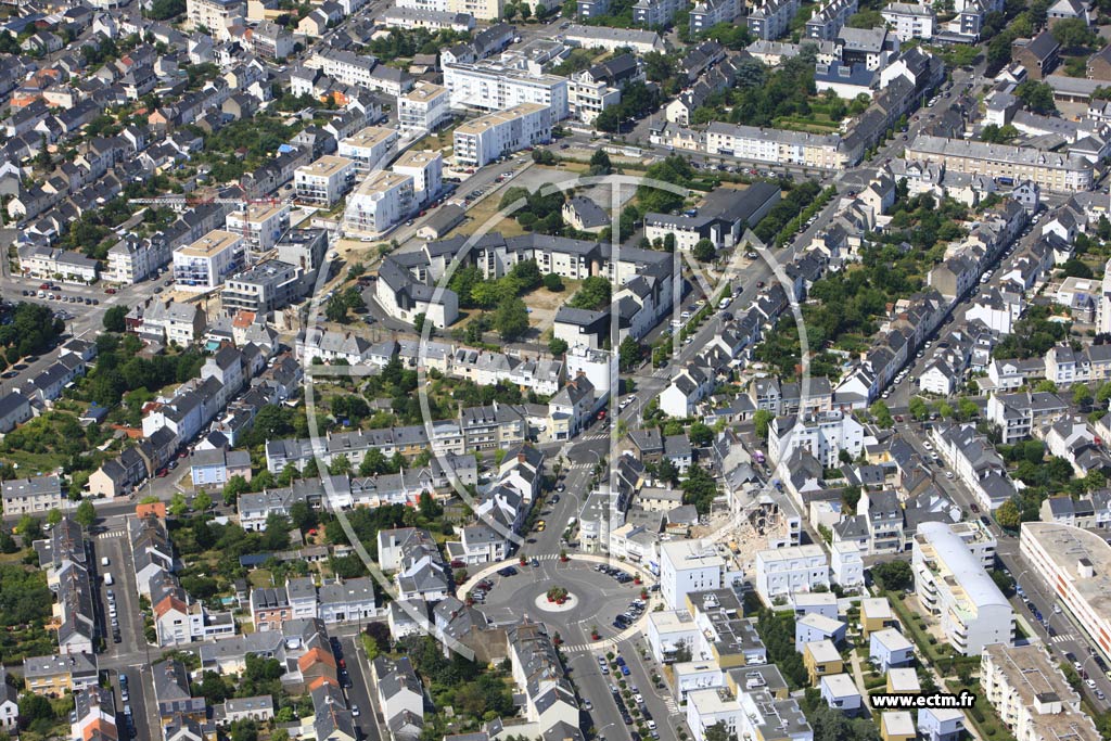 Photo arienne de Saint-Nazaire (Centre)